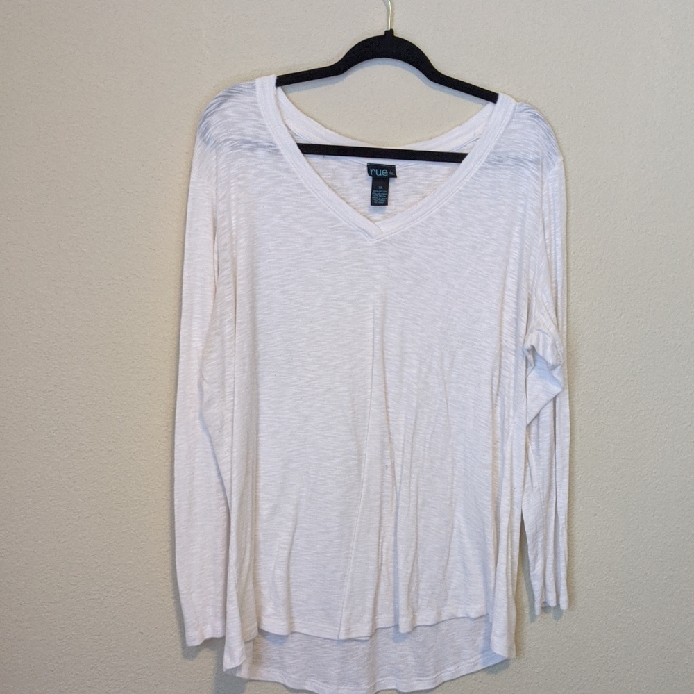White long sleeve shirt